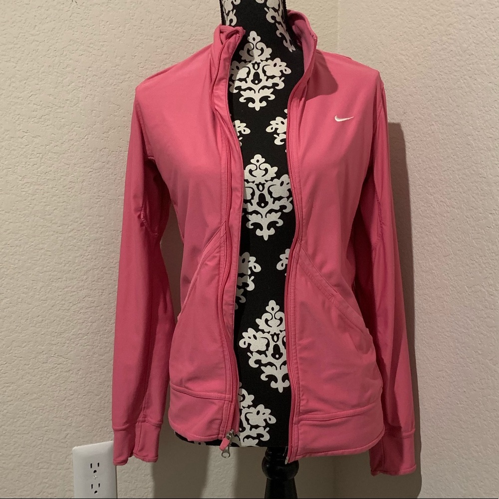 Nike Dri Fit pink jacket